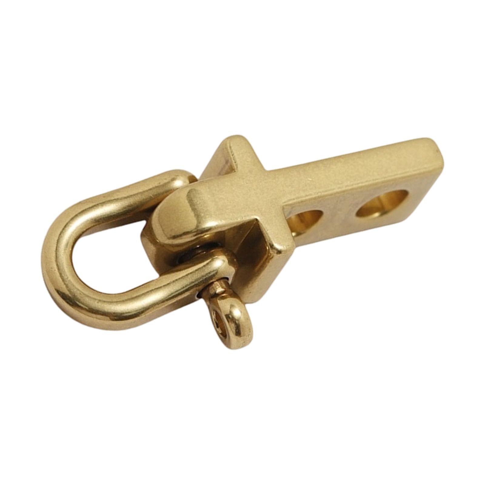 XAGMODSHN Brass Keychain Accessory with Hoof Buckle for Bags Backpack Luggage Decoration and Organization Bronze Keychain Accessories