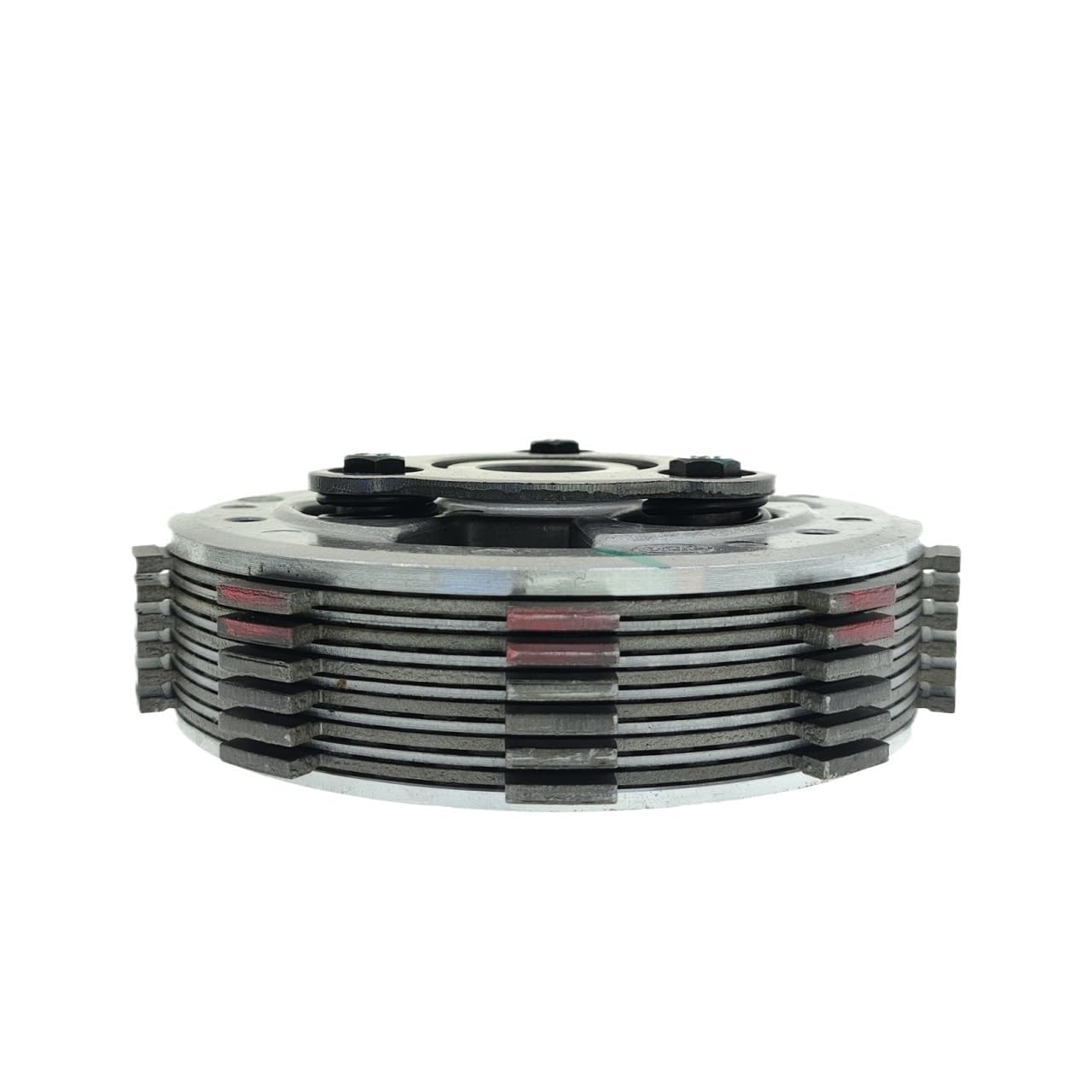 Kbsxcghd 6 Friction Plate Fit For Cf Cfmoto Sr250 250Cc Sr 250Sr Slipper Clutch Assembly Sliding Clutch Assy. Plate With 10 Slot Outer Clutch(6 Friction Plate)