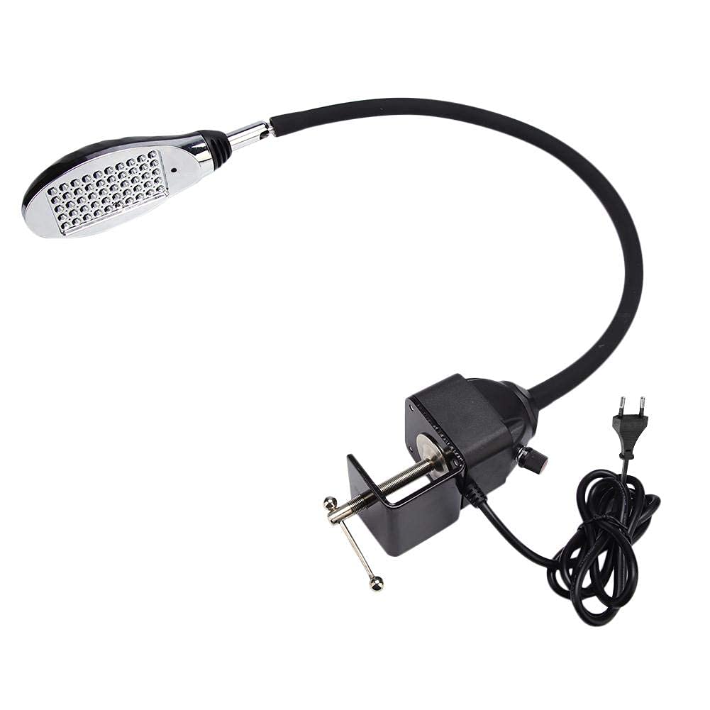 Lampe de la Machine à Coudre LED, 8W 3 Niveaux de Gradation de la Lampe de Travail LED pour Machines Industrielles et Domestiques(EU plug)
