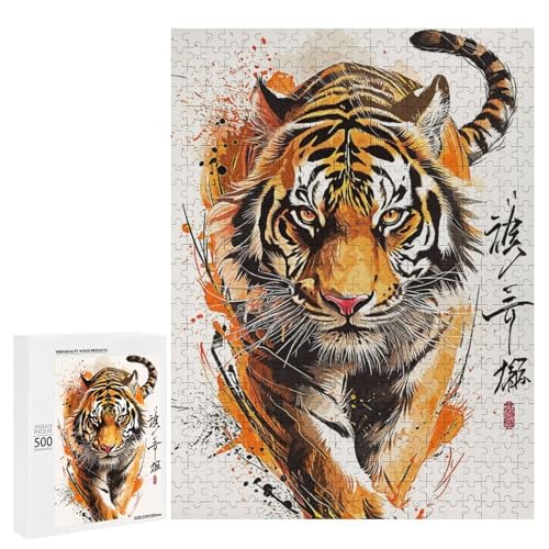 Puzzle pour Adultes 500 PCS Idéal comme Cadeau de Réflexion