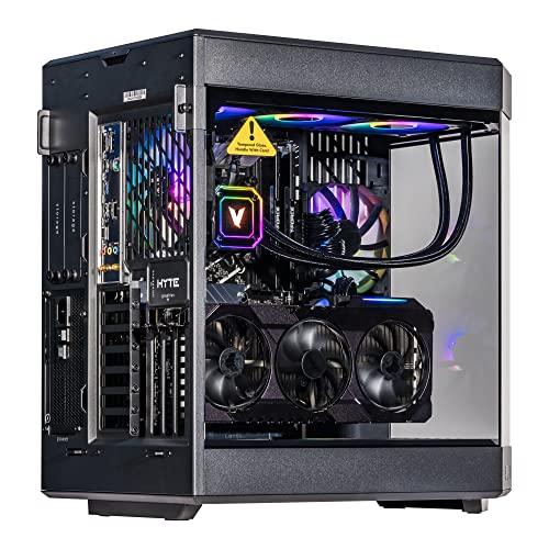 Image of Velztorm Black Praetix Custom Built Gaming Desktop PC (Intel i9-14900K, GeForce RTX 5060, 64GB DDR5, 8TB PCIe SSD, RGB Fans, 360mm AIO, 1000W PSU, WiFi 6E, Bluetooth 5.2, RJ-45, Win 11 Pro)