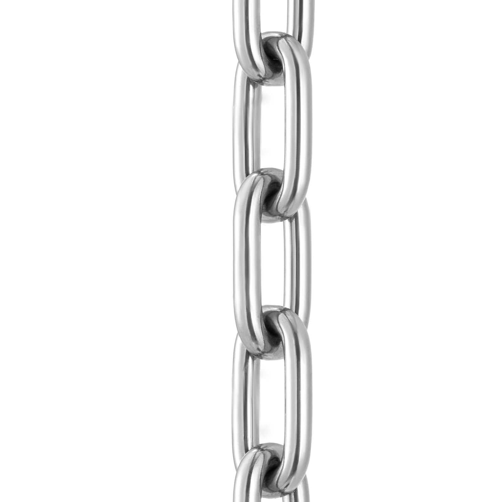 VEVOR Catena di Ancoraggio in Acciaio Inossidabile 316 20' x 5/16", Grillo per Catena di Ancoraggio da 3/8", Carico di Rottura della Catena in Piombo di Ancoraggio da 7120 libbre