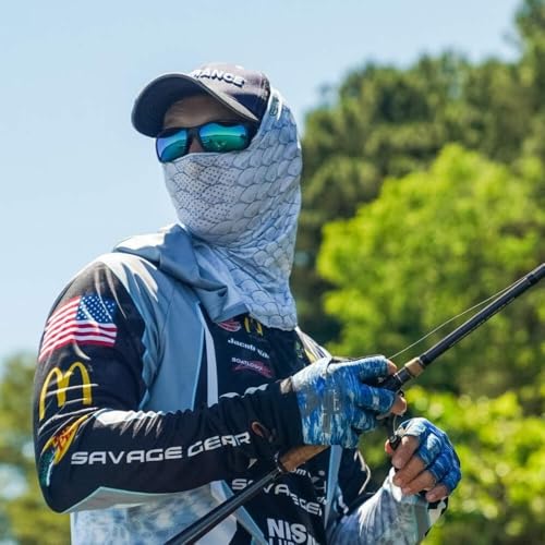 Image of Fish Monkey UPF 50+ Sun Protection Performance Face Guard