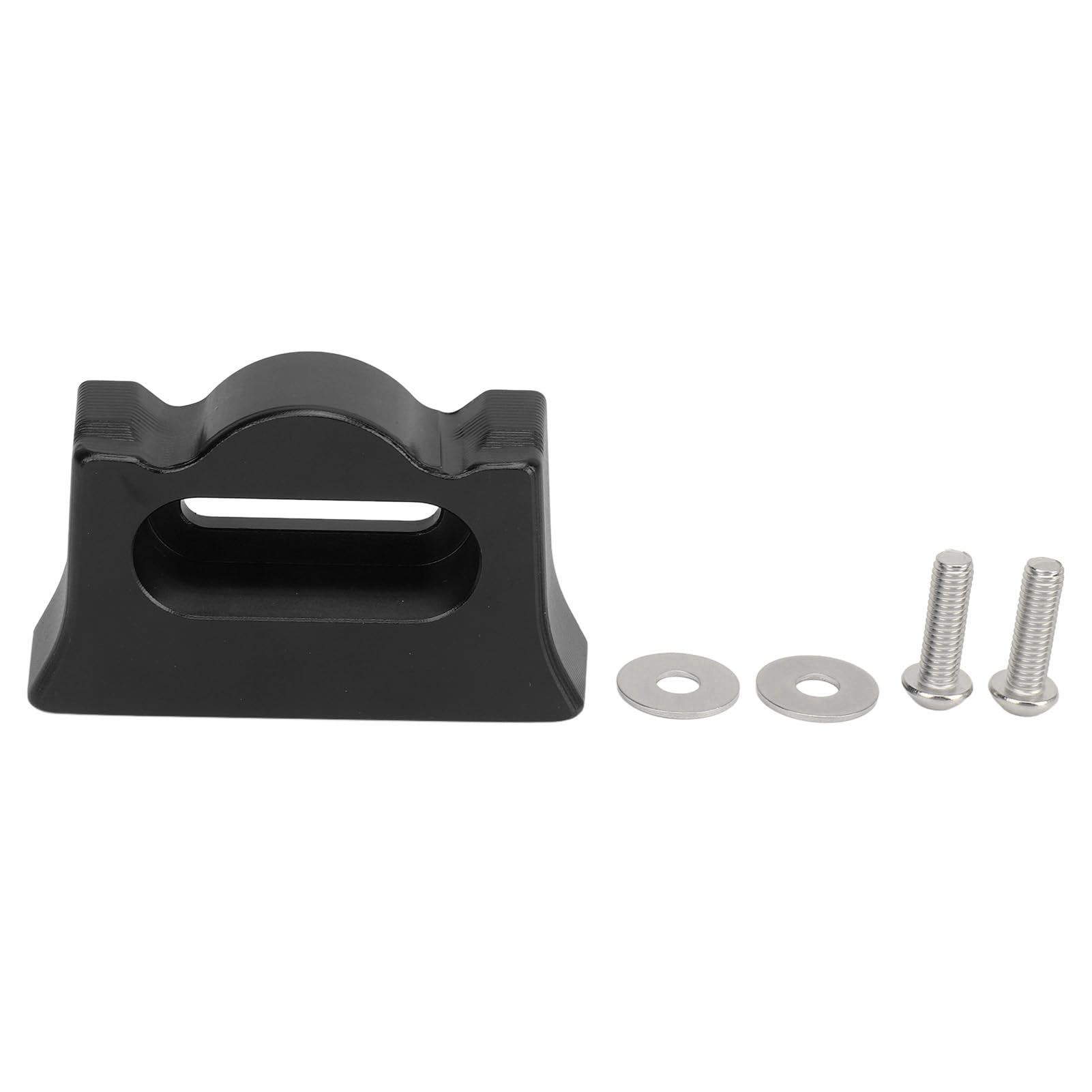 Dioche Ogranicznik Tylnej Klapy Tylnych Drzwi Aluminiowy, Nierdzewny Ogranicznik Tylnych Drzwi dla JL JLU 2018-2023 - i łatwa Instalacja (BLACK)