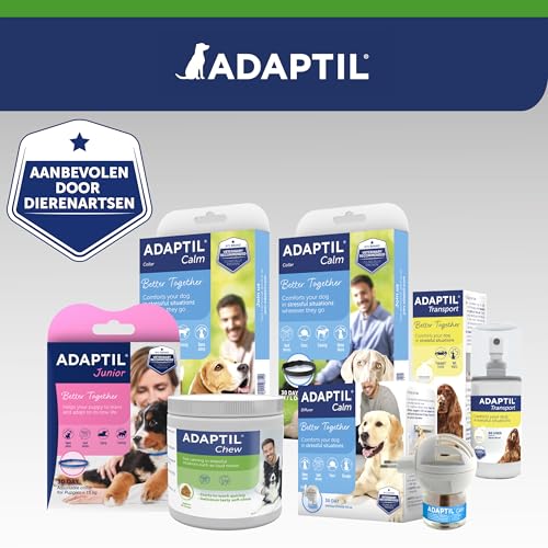 Adaptil Chew 30 Stück - Leckere Kautabletten für Hunde - Reduziert Angst und Anspannung - Sicher und Nicht süchtig