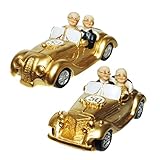 Udo Schmidt Kleine Oldtimer-Figur zur Goldhochzeit