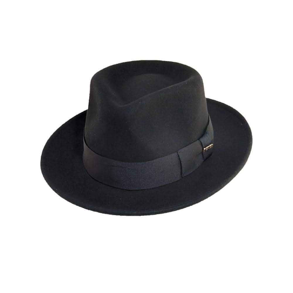 Scala Classico Men's Crushable Wool Felt Fedora