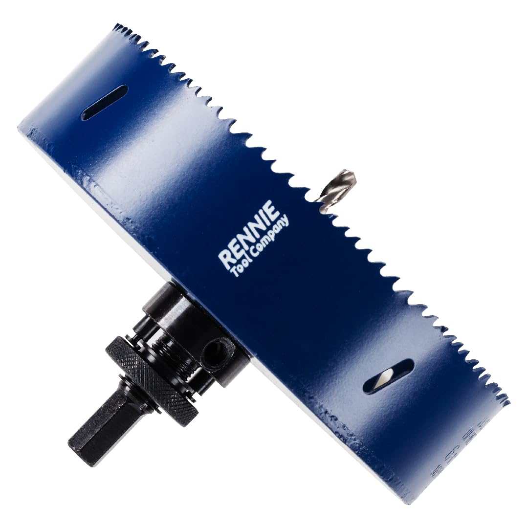 146mm Hole Saw Bi-Metal With Arbor And Pilot Drill For Drilling/Cutting Wood, Plastic, Metal Sheet, Stainless Steel, Pipes, Drywall, Circular Holesaw Set M35 5% Cobalt Bi Metal Hole Cutter โ image 1