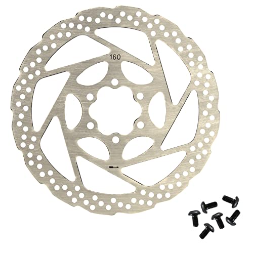 Velofort 160Mm Bicycle Disc Brake Rotor With 6 Bolts Fit For Mtb Mountain Bike, Road Bike, Bmx #TOP7