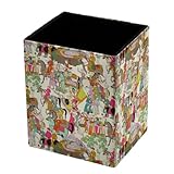 Utilisez cet organisateur comme organisateur de bureau à crayons, porte-stylos de bureau ou porte-pinceaux pour garder vos instruments d'écriture et fournitures d'art à portée de main.