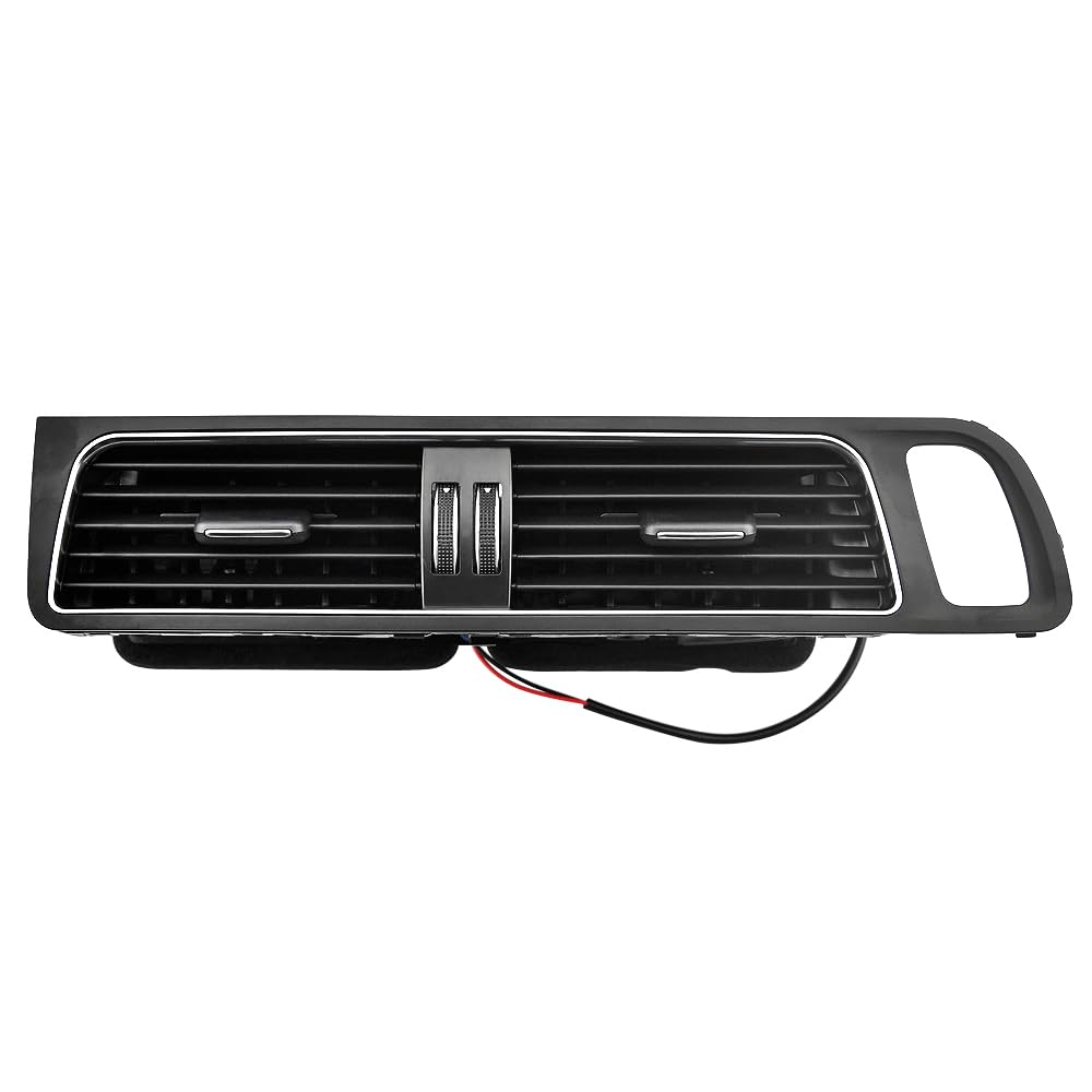 Grille d'aération centrale pour tableau de bord avant de la voiture Compatible avec Audi Q5 2009-2018 8R1820951GWVF-PT