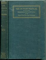 THE BUYER'S MANUAL: Revised Edition,1937 B000J4U7BE Book Cover
