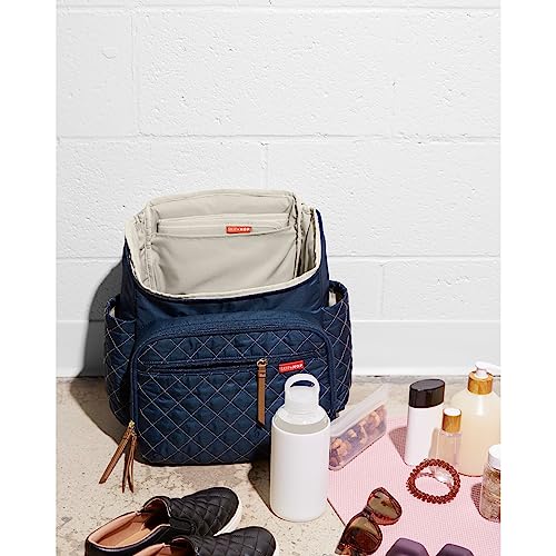 Skip-Hop-Diaper-Bag-Backpack-Forma-Multi-Function-Baby-Travel-Bag-with-Changing-Pad-Stroller-Attachment-Navy