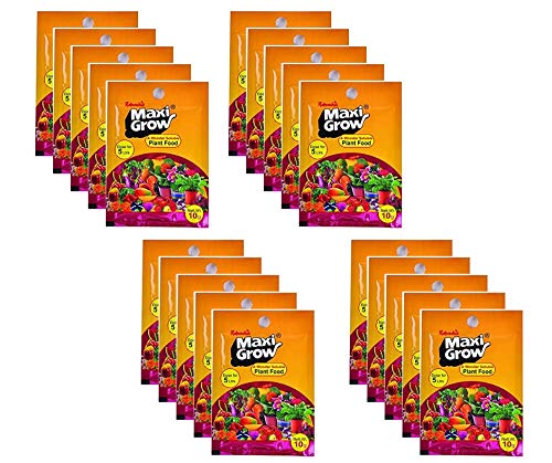 Ratanshi Maxi Grow Water Soluble Powdered Plant Food (Pack Of 20), N-P-K 6-12-36 (B075PT912Q) Amazon Price History, Amazon Price Tracker