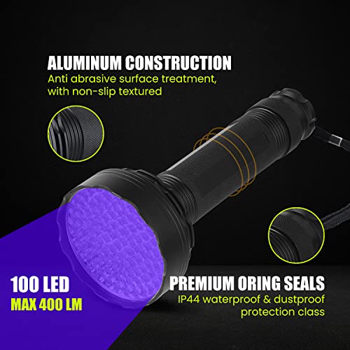 Lichamp Ac Leak Detector Kit Automotive, Refrigerant Freon Leak Detector With Ac Uv Light And Protective Glasses, Lb01 #TOP3