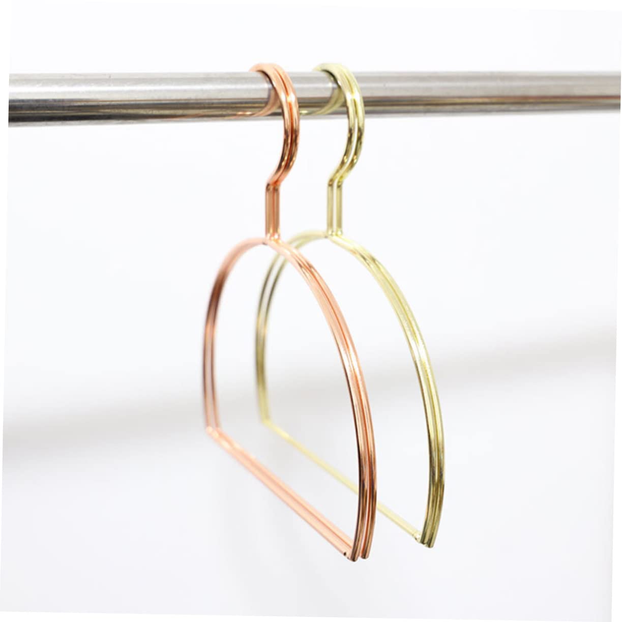PRETYZOOM Scarf Rack Metal Hanger Belt Tie Rack Closet Organizer Semicircular Design Easy to Use