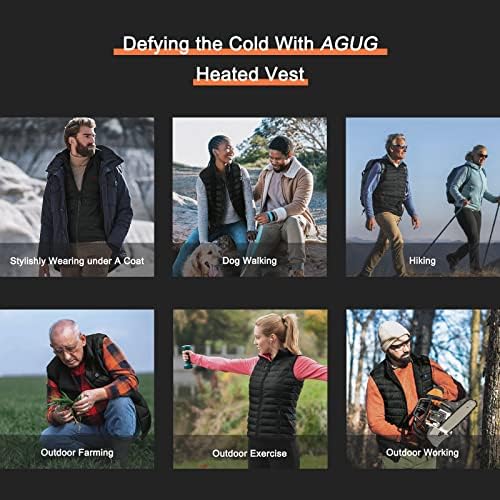 Veste De Ski électrique Pour Camping En Plein Air, Manteau Thermique Chaud, Sans Batterie, 9 Zones, Smart Metropolitan GlaWinter, Chasse