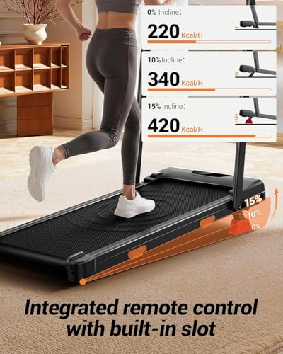 Folable Foldable 15% Incline Treadmill
