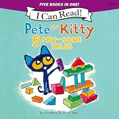 Page de couverture de Pete the Kitty: 5 Paw-Some Tales