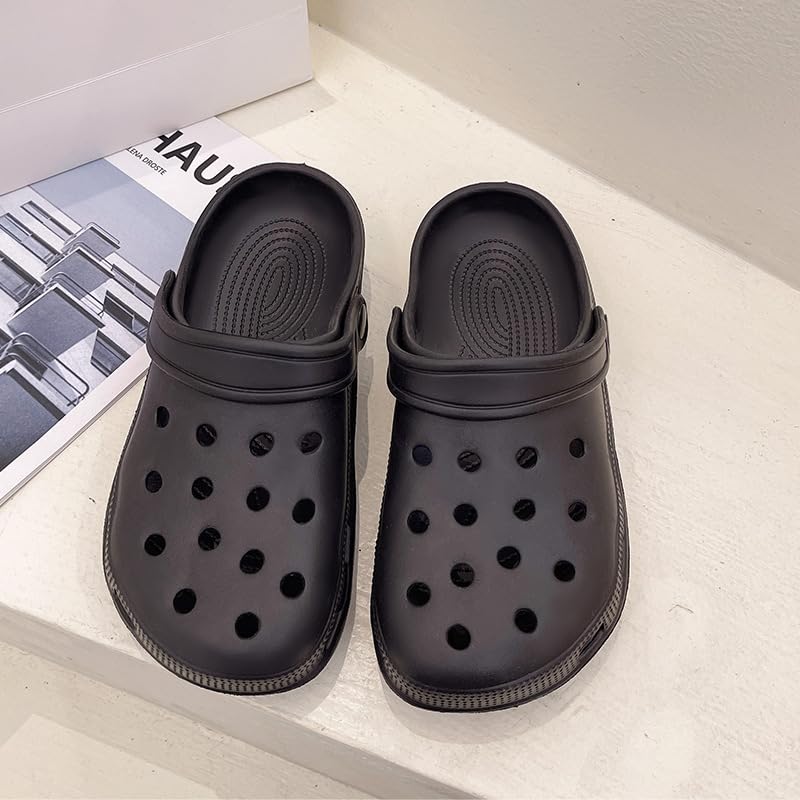 Image of Alexvyan (40-41 UK (6 Number-IND) Women with Extra Comfort Cushion & Washable Clogs Sandal Slippers Flip Flops House Hold Garden Daily Use for Women Girls