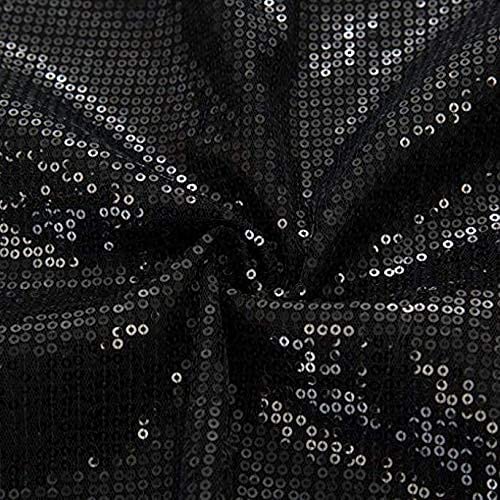 Lime Flare Women Sexy V Neck Sparkle Shimmer Cami Tank Tops Dressy Sequin Tee Shirt Camisole (Large,D# Black Sequin Racerback) #TOP4