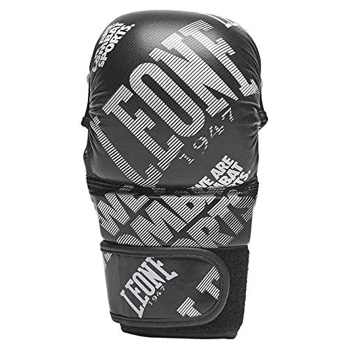 LEONE 1947 WACS, Guanti MMA Unisex Adulto, Nero