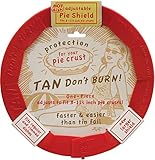 Talisman Designs Baking Pie Crust Shield Protector Cover for Edges of Pie - 8-inch to 11.5-inch Adjustable Silicone Baking Accessory for Making the Perfect Pie | Set of 1