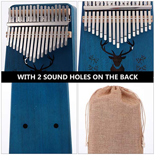 BIENKA Kalimba Pouce Piano 17 Touches, Portable Mbira Doigt Piano Cadeaux for Enfants et Adultes Débutants Piano (Color… - Les Beatles, Paul McCartney, John Lennon, RIngo Starr, George Harrison BIENKA Kalimba Pouce Piano 17 Touches, Portable Mbira Doigt Piano Cadeaux for Enfants et Adultes Débutants Piano (Color… – Image 4