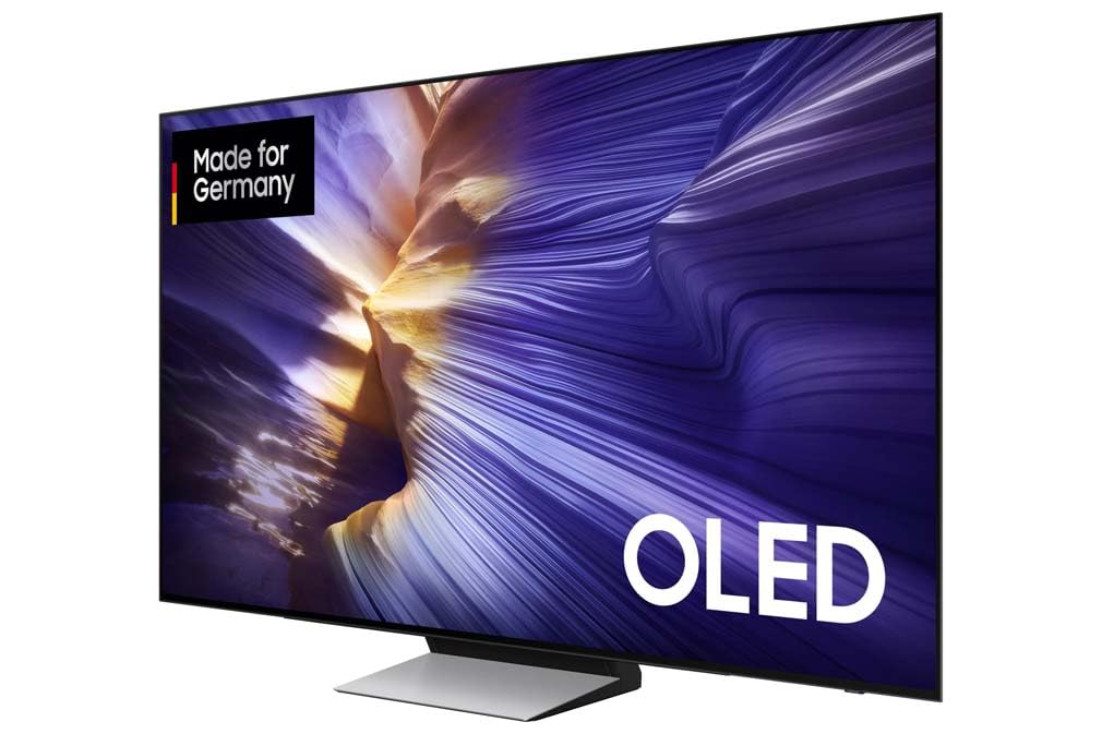 Samsung OLED 4K S91F 77 Zoll (195 cm), UHD Fernseher, NQ4 AI Gen3 Prozessor, OLED HDR+, 4K Upscaling Pro, Dolby Atmos, Gaming Hub, Motion Xcelerator 144Hz, Samsung Vision AI Smart TV