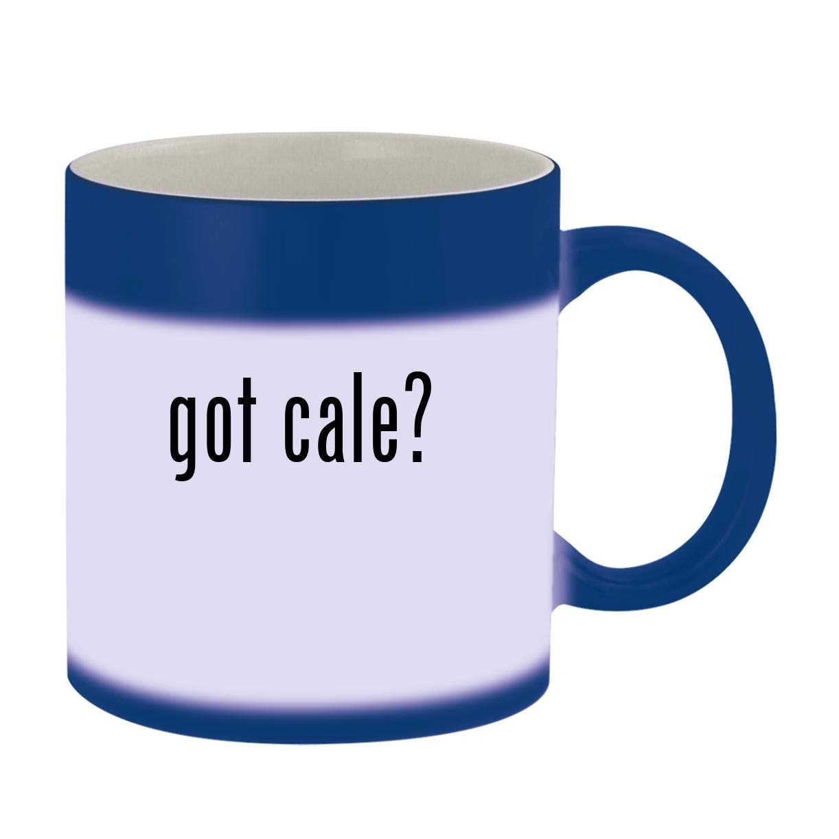 got cale? - Ceramic Blue Color Changing Mug, Blue