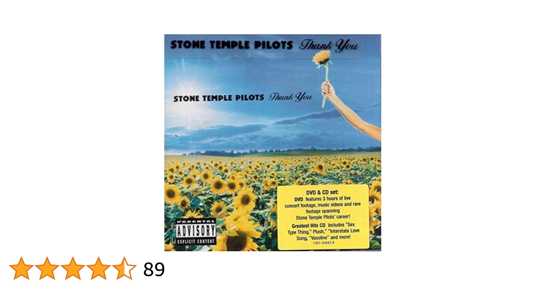 激レアベスト盤 Stone Temple Pilots / Thank you Thank You: Stone Temple Pilots: Amazon.ca: Music