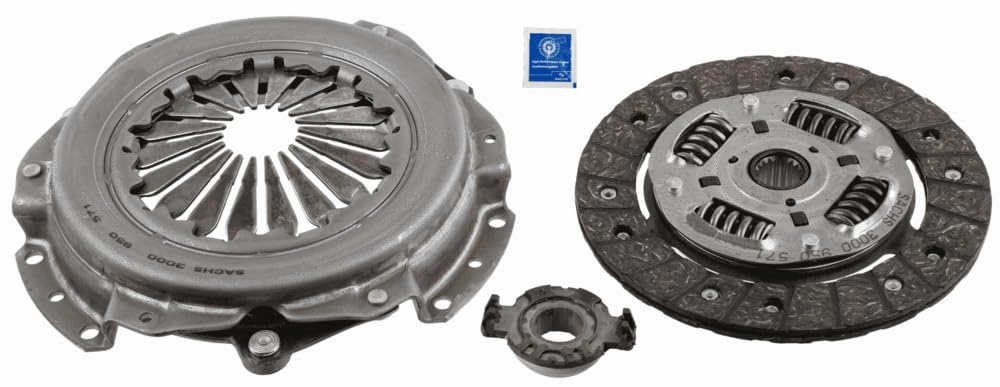 SACHS 3000 950 570 Kit De Embrague compatible con Peugeot 206 (2A/C) 1998-2012 y Otros Vehículos