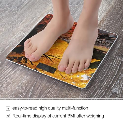 Báscula digital de baño vidrio templado 400 lb miniatura 5