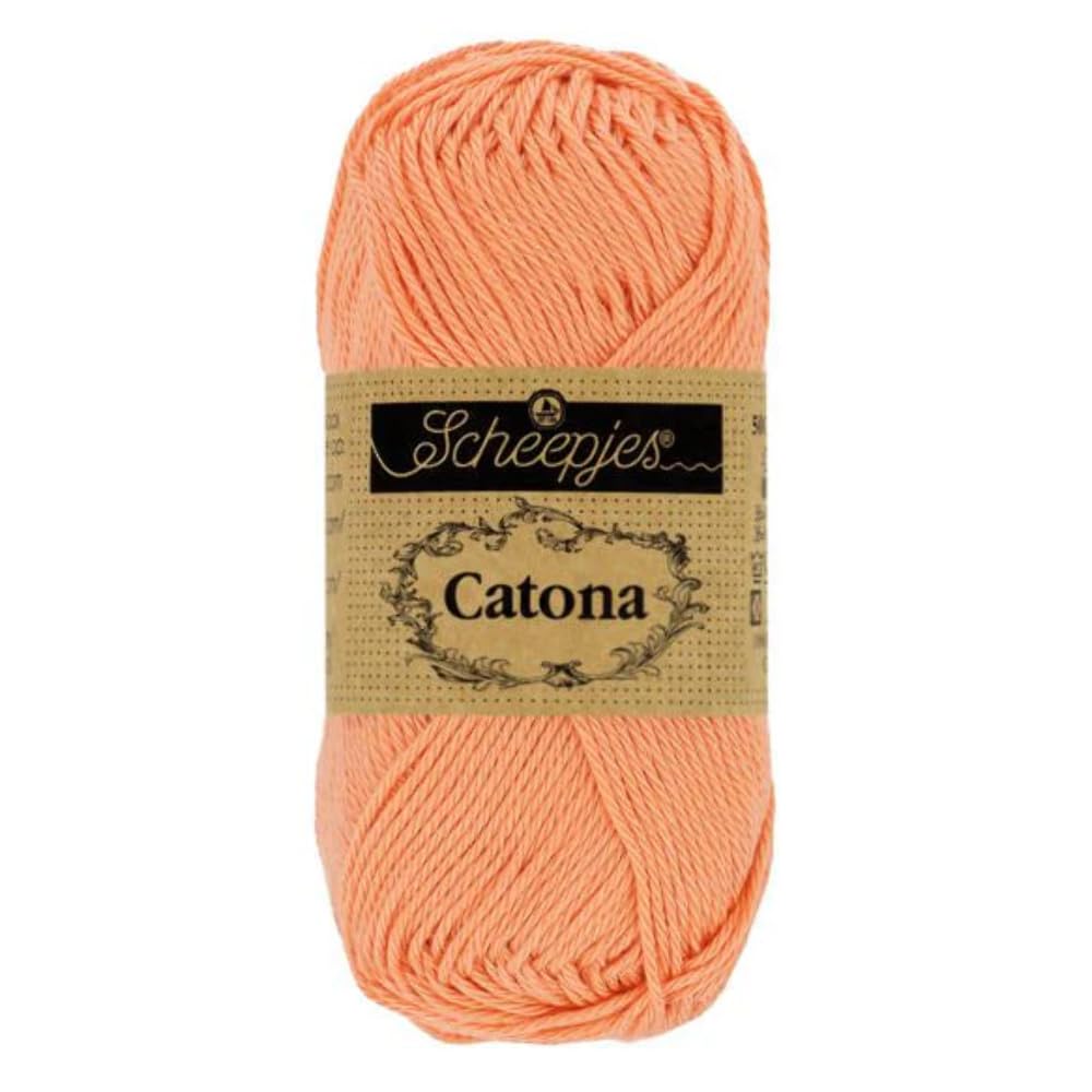 Scheepjes - Scheepjes Catona 524 Apricot Yarn - 1x50g