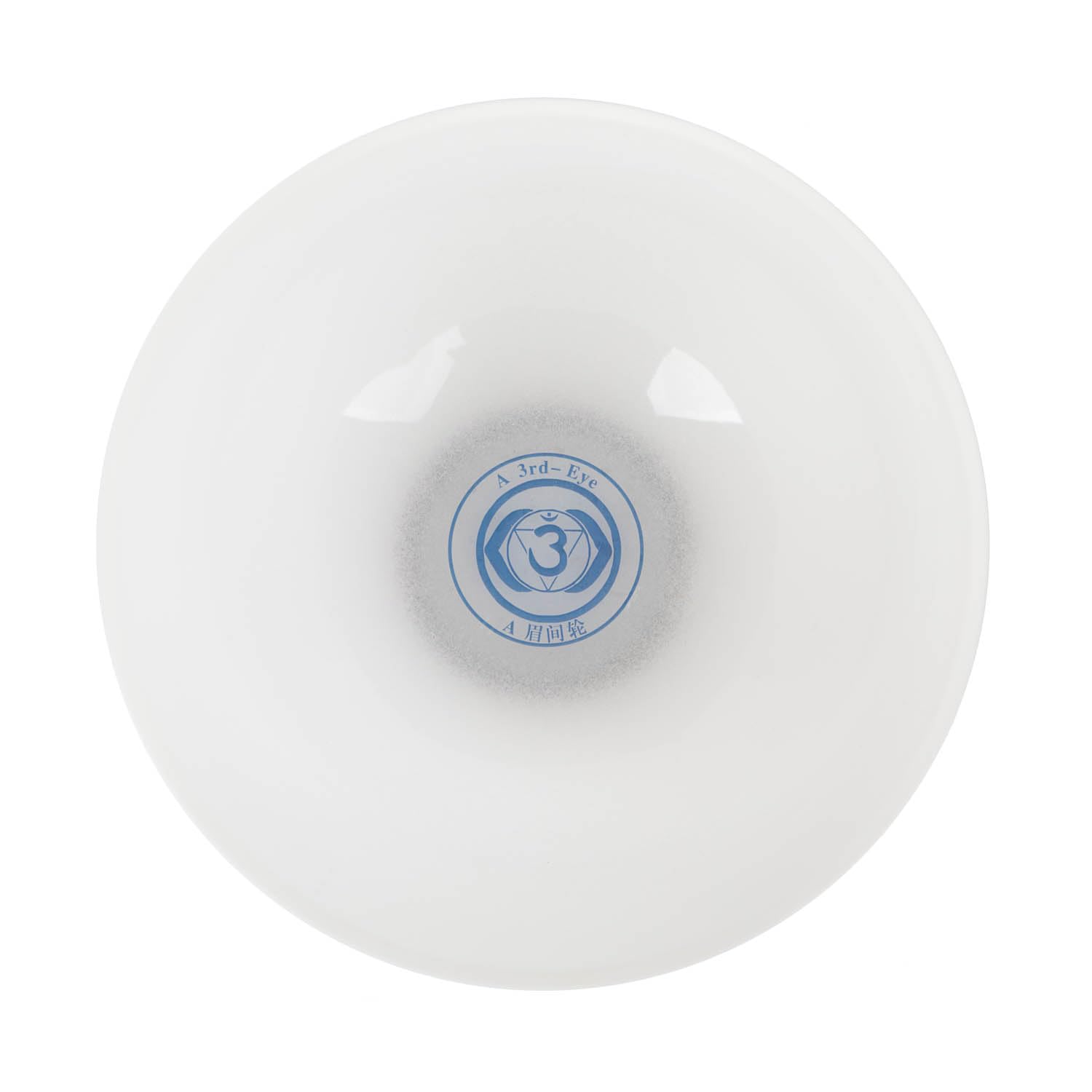 Bodhi Set di campane tibetane in cristallo piccole, accessori per la guarigione del suono, yoga e meditazione | Singing Bowl in quarzo | Include bacchetta e anello in silicone | tonalità di base