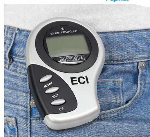 Buy Digital Step Counter Pedometer | Accurate Walking Tracker with LCD ...