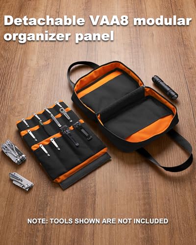 Image of VIPERADE VE40 Knife Display Case with 40 Slots, Folding Knives Storage Holder, Knife Collection Carrier Bag for Folding Knives Flashlights Multitools