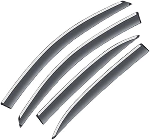 Miniatura 1 de Deflectores de viento compatibles con Nissan NP300 Navara D23 2017 Tekna 2015  2022, accesorios para ventana de automóvil, protección de cejas,