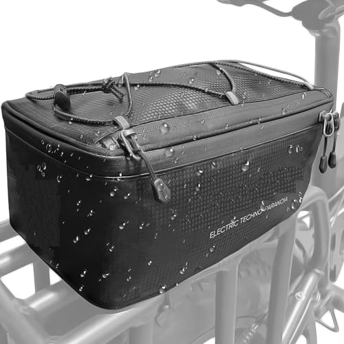 Engwe, bolsa para sillín de bicicleta, portaequipajes trasero, capacidad 7 litros