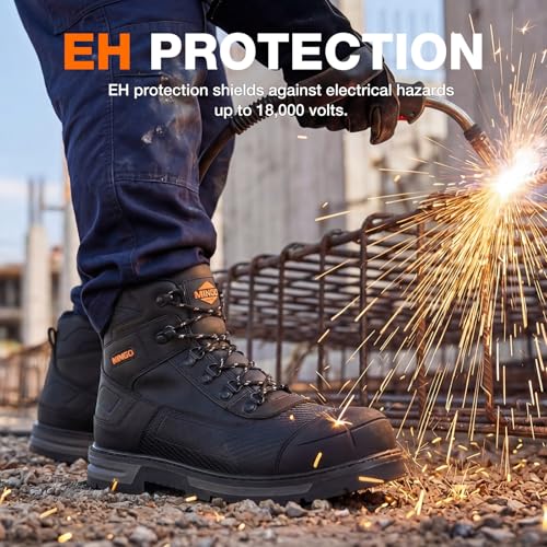 NINGO Dual-Layer Protection Work Boots