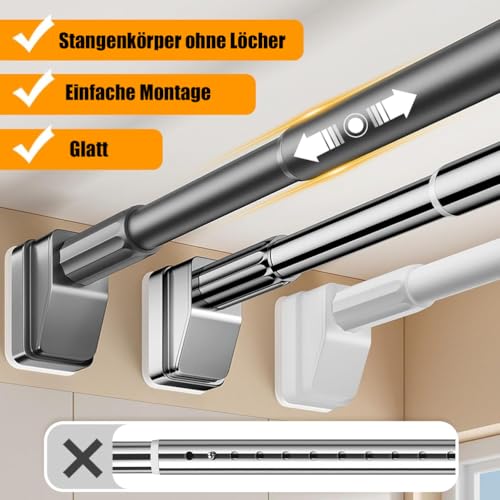 Tringle extensible sans perçage : fixez vos rideaux sans trou