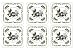 Pimpernel Holly & The Ivy Coasters - Set of 6