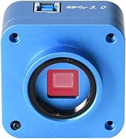 Vista 3 de HAYEAR Cámara de microscopio digital USB3.0 8 megapíxeles USB cámara de vídeo en vivo con calibración soporte Windows Mac HY-900B