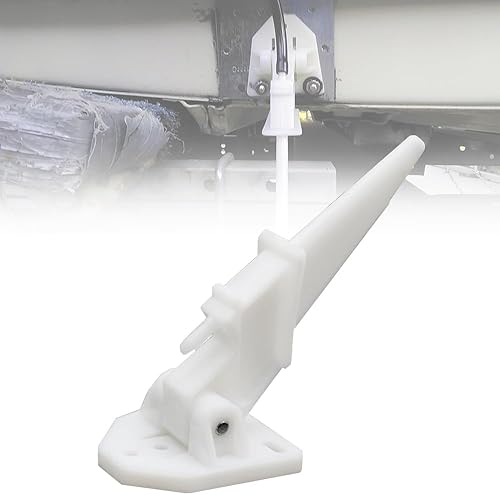 Velocímetro de barco marino Pitot, velocímetro universal automático Kick-up tubo Pitot montaje hasta 80 MPH