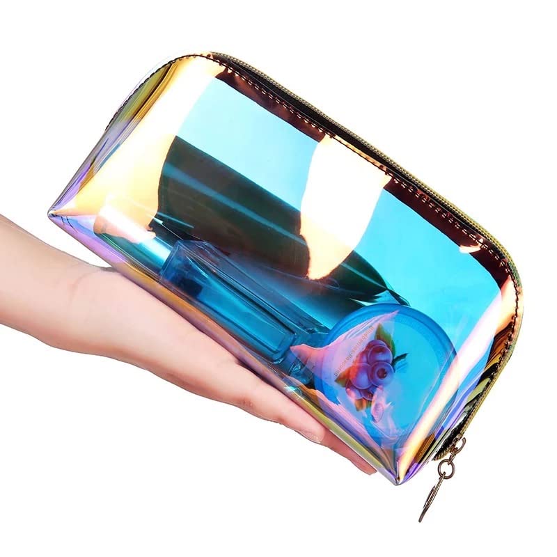 CherryBox Makeup Bag Travel Cosmetic Bag for Women Girls Zipper Pouch Makeup Organizer Bag PU Leather Waterproof Cute Toiletry Bags 3