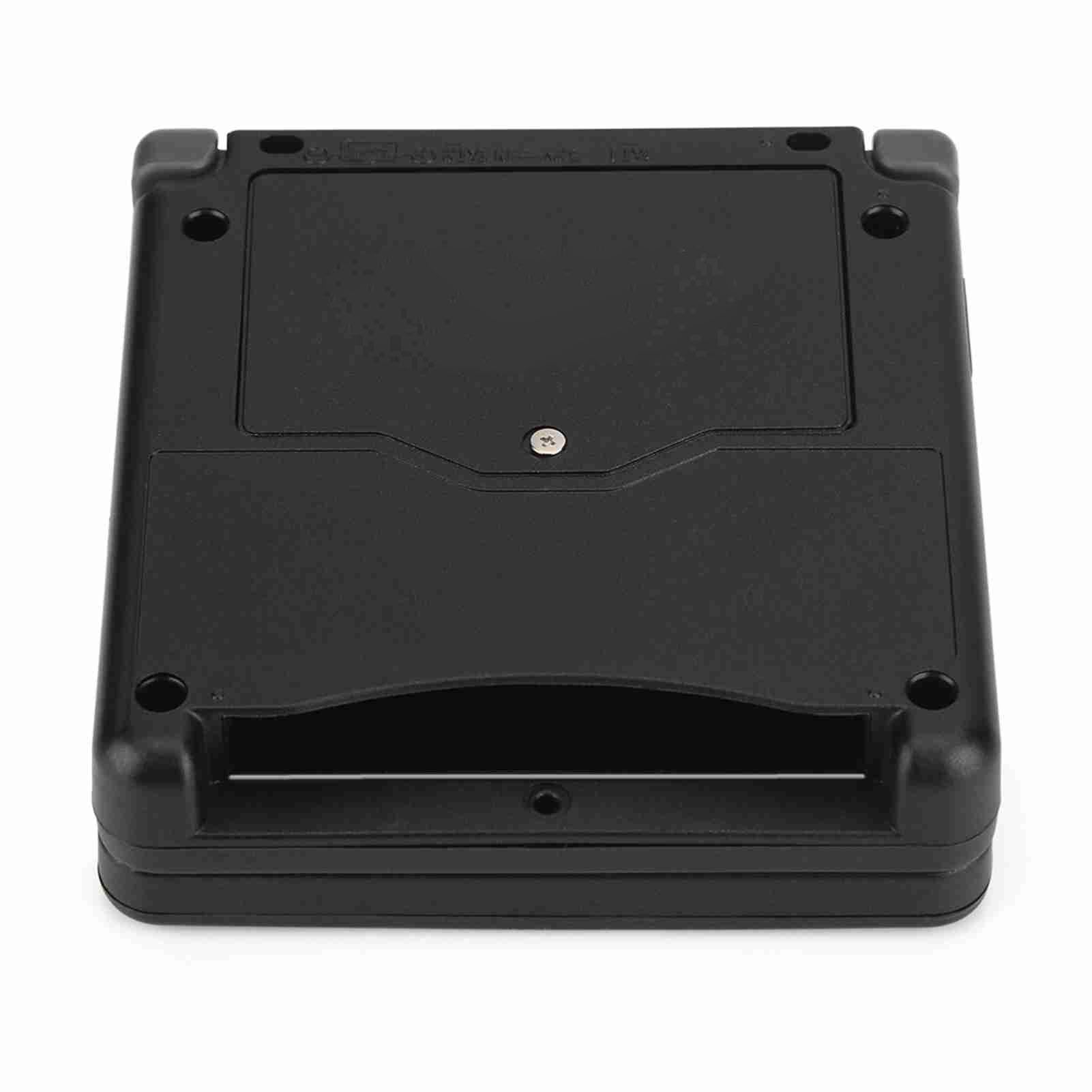 Vbestlife Cubierta de la Caja Protectora de ABS para Advance GBA SP Kit de Piezas de Reparación de la Cubierta de la Caja Protectora de ABS. (Negro)