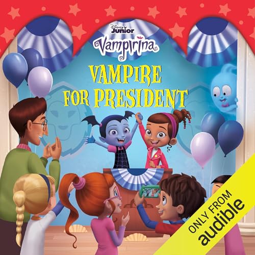 Page de couverture de Disney Junior: Vampirina: Vampire for President
