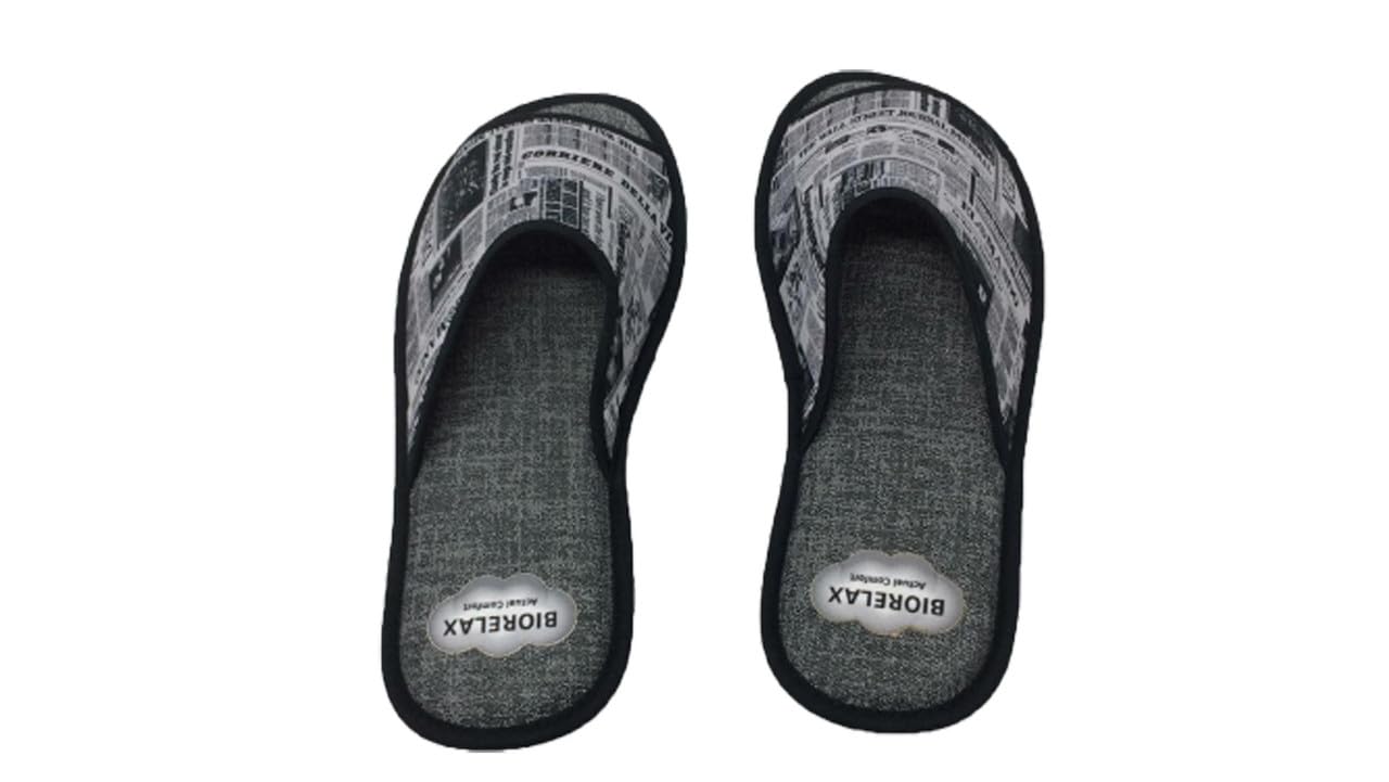 Biorelax Zapatillas de Estar por casa Puntera Abierta