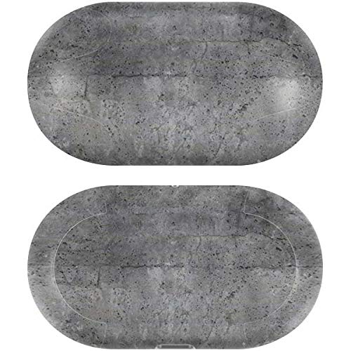 Skinit Decal Audio Skin Compatible with Samsung Galaxy Buds+ - Officially Licensed Originally Designed Natural Grey Concrete Design