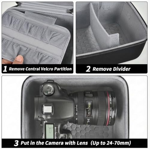Funda rígida para cámara Canon y Sony, tamaño compacto miniatura 5